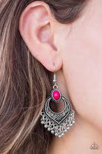 Load image into Gallery viewer, Wild Wanderings Pink Earrings