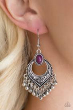 Load image into Gallery viewer, Wild Wanderings Purple Earrings