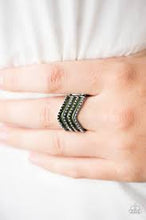 Load image into Gallery viewer, Wild Ways Green Ring - Angie's $5.00 Bling