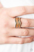 Load image into Gallery viewer, Wild Ways Orange Ring - Angie's $5.00 Bling