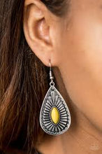 Load image into Gallery viewer, Wild Wilderness Yellow Earrings