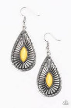 Load image into Gallery viewer, Wild Wilderness Yellow Earrings