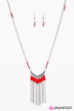 Load image into Gallery viewer, Wild Winds Red Necklace