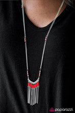 Load image into Gallery viewer, Wild Winds Red Necklace