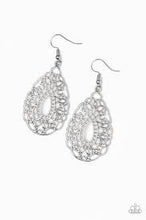 Load image into Gallery viewer, Wisteria Histeria Silver Earrings