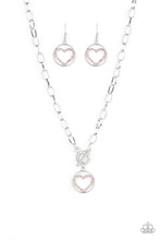Load image into Gallery viewer, With My Whole Heart Pink Necklace