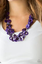 Load image into Gallery viewer, Wonderfully Walla Walla Purple Wood Necklace - Angie's $5.00 Bling