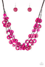 Load image into Gallery viewer, Wonderfully Walla Walla Pink Wood Necklace
