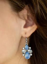 Load image into Gallery viewer, Wonderland Waltz Blue Earrings