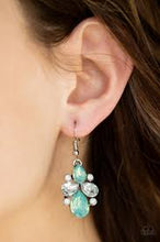 Load image into Gallery viewer, Wonderland Waltz Green Earrings