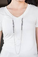 Load image into Gallery viewer, Worth the Ritz Black Necklace - Angie's $5.00 Bling