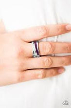Load image into Gallery viewer, Wrapped In Radiance Purple Ring - Angie's $5.00 Bling