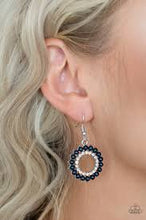Load image into Gallery viewer, Wreathed in Radiance Blue Earrings
