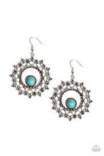 Load image into Gallery viewer, Wreathed in Whimsicality Turquoise Earrings