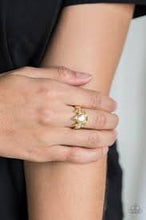 Load image into Gallery viewer, Yas Queen Gold Skinny Band Ring