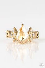 Load image into Gallery viewer, Yas Queen Gold Skinny Band Ring