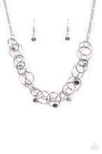 Load image into Gallery viewer, You Can't Handle the Sparkle Purple Necklace - Angie's $5.00 Bling