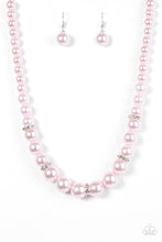 Load image into Gallery viewer, You Had Me At Pearls Pink Necklace