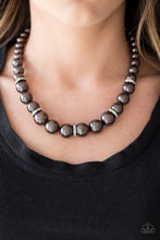 Load image into Gallery viewer, You Had Me At Pearls Black Necklace - Angie's $5.00 Bling
