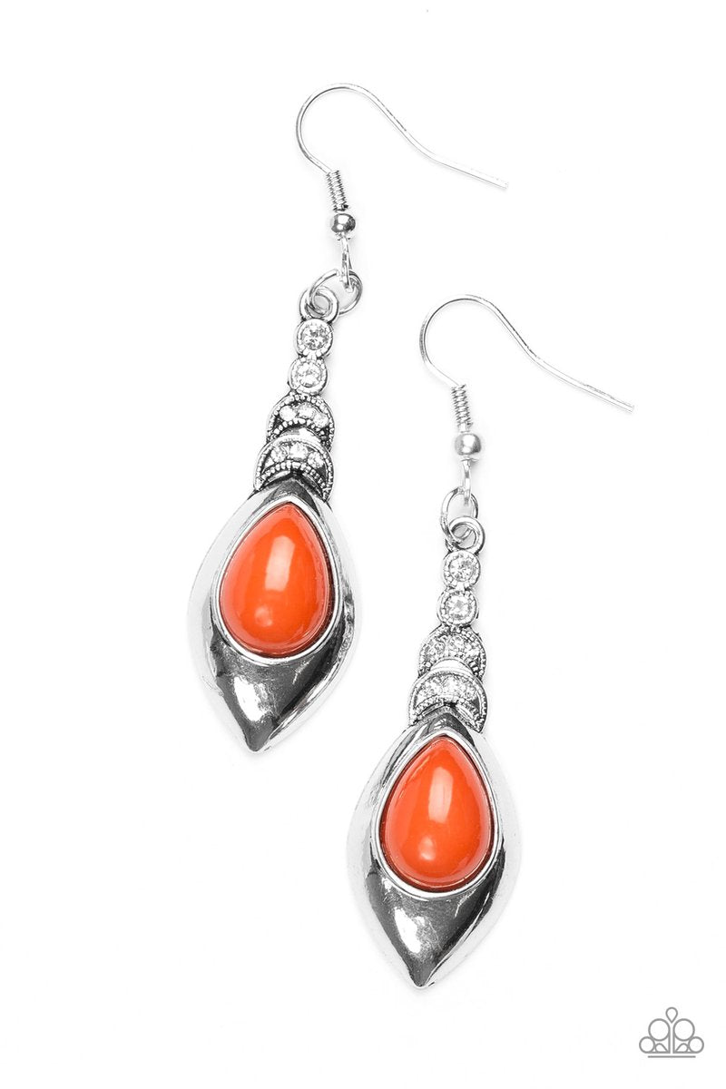 You Know Hue Orange Earrings