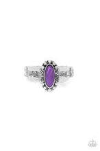 Load image into Gallery viewer, Zest Quest Purple Skinny Band Ring
