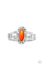 Load image into Gallery viewer, Zest in Quest Orange Skinny Band Ring