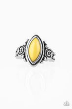Load image into Gallery viewer, Zoo Hot to Handle Yellow Skinny Band Ring