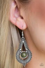 Load image into Gallery viewer, Zoomin Zumba Green Earrings