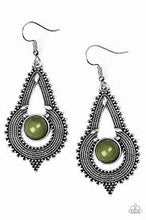 Load image into Gallery viewer, Zoomin Zumba Green Earrings