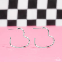 Load image into Gallery viewer, Burnished Beau Silver Earrings