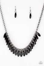 Load image into Gallery viewer, Jersey Shore Black Necklace - Angie's $5.00 Bling