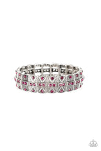 Load image into Gallery viewer, Modern Magnificence Purple Bracelet