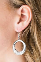 Load image into Gallery viewer, Dip It Low White Earrings
