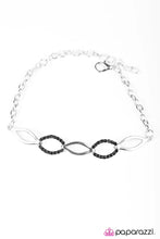 Load image into Gallery viewer, Glitz and Glimmer Black Bracelet