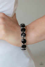 Load image into Gallery viewer, Glitzy Glamorous  Black Bracelet