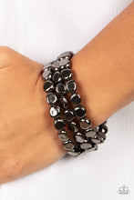Load image into Gallery viewer, Haute Stone Black Bracelet