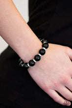 Load image into Gallery viewer, Here Comes the Bridesmaid Black Bracelet