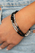 Load image into Gallery viewer, How Does Your Garden Grow Black Bracelet
