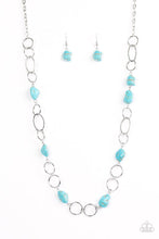 Load image into Gallery viewer, Canyon Trip Blue Necklace