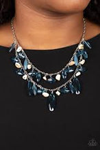 Load image into Gallery viewer, Candelit Cabana Blue Necklace
