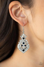 Load image into Gallery viewer, Royal Hustle Blue Earrings