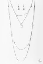 Load image into Gallery viewer, Stay Fancy Silver Necklace