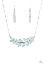 Load image into Gallery viewer, Frosted Foliage Blue Necklace
