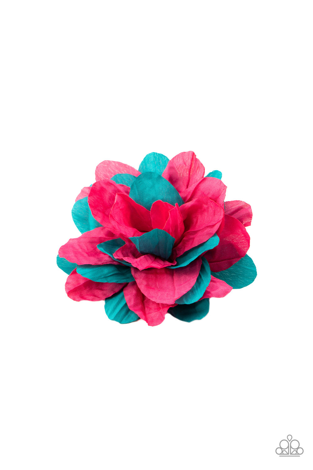 Rainbow Gardens Pink Hair Clip