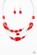 Load image into Gallery viewer, Radiant Reflections Red Necklace