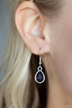 Load image into Gallery viewer, Vintage Validation Purple Necklace