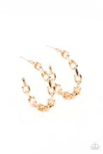 Load image into Gallery viewer, Stronger Together Gold Earrings