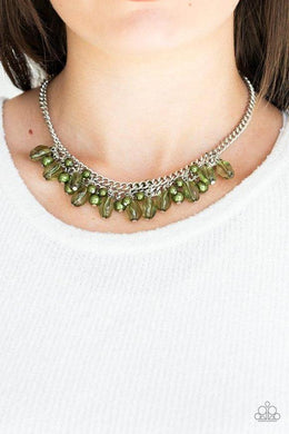 5th Avenue Flirtation Green Necklace