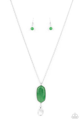 Elemental Elegance Green Necklace