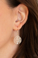 Load image into Gallery viewer, Save the Trees Rose Gold Necklace